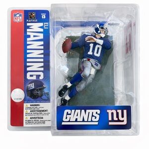 Eli Manning McFarlane NFL Series 13 Figure – New York Giants – NEW in Package